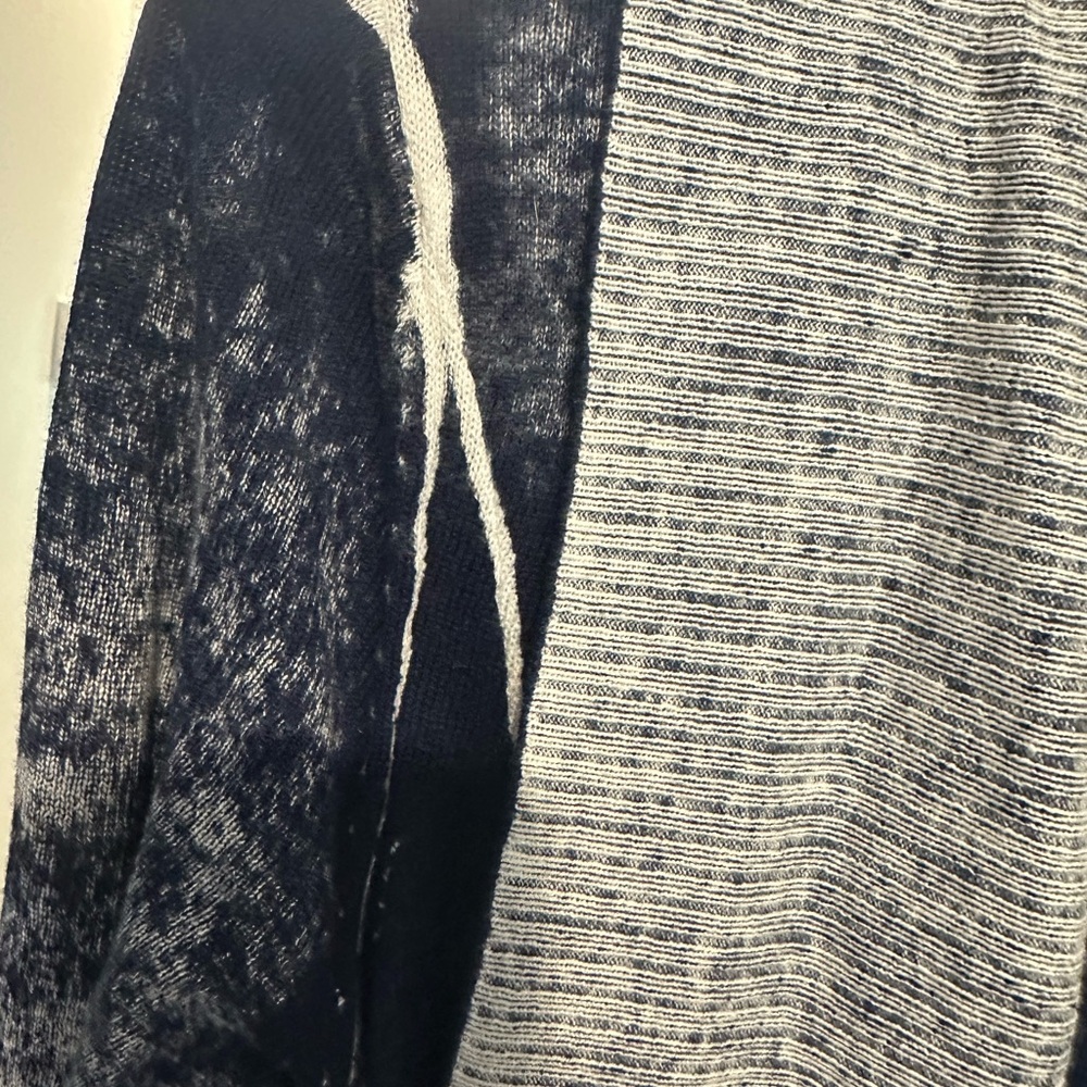 NWOT Blanc Noir Huntress Blue Cardigan Stylish new without tags - Picture 5 of 13